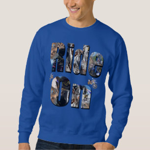 On-Ride-Logo, Motorradbild, Sweatshirt