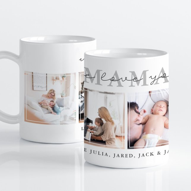 On t'aime, Mama Coffee Mug (Créateur téléchargé)