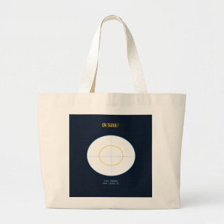 On Target — 90er Maximalist-Tragetasche | Retro Jumbo Stoffbeutel