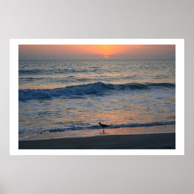 On The Edge of Sunset Poster (Vorne)