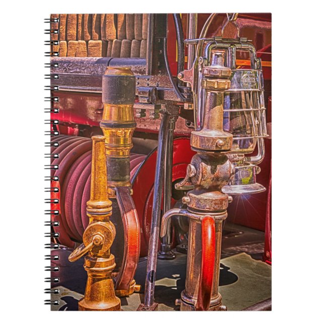 On The Old Firetruck Notizblock (Vorderseite)