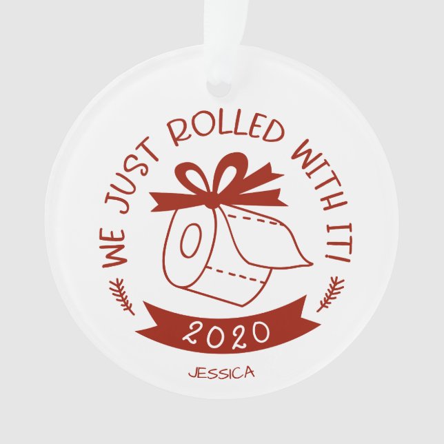 On Vient De Rouler Avec Ça Drôle Covid Noël (devant)