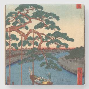 Onagigawa Gohonmatsu Steinuntersetzer