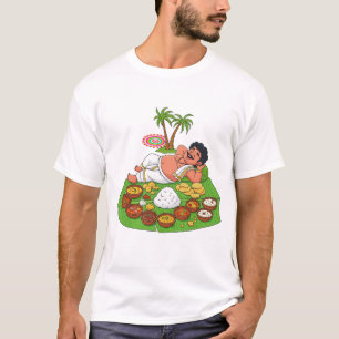 Onam Sadhya Coma   Funny Kerala Feinschmecker T-Shirt