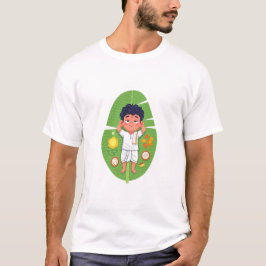 Onam Sadhya Coma | Funny Kerala Feinschmecker T-Shirt