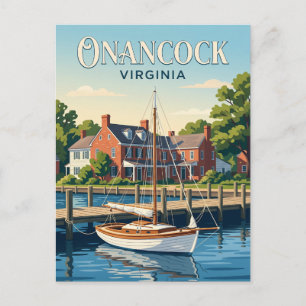 Onancock USA Postkarte