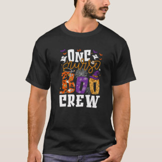 ONC Nurse Boo Crew Kostüm Spooky Nurse Ghost Hall T-Shirt