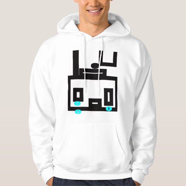once the music stops hoodie (Vorderseite)