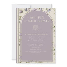 Once Upon A Bridal Shower Invitation