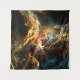 Once Upon a Space-Reihe. Abstrakte Gestaltung best Wandteppich