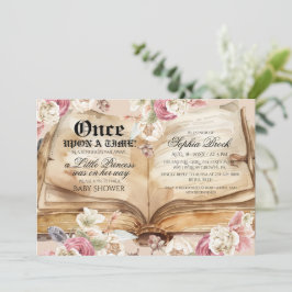 Once Upon A Time Baby Shower Einladung