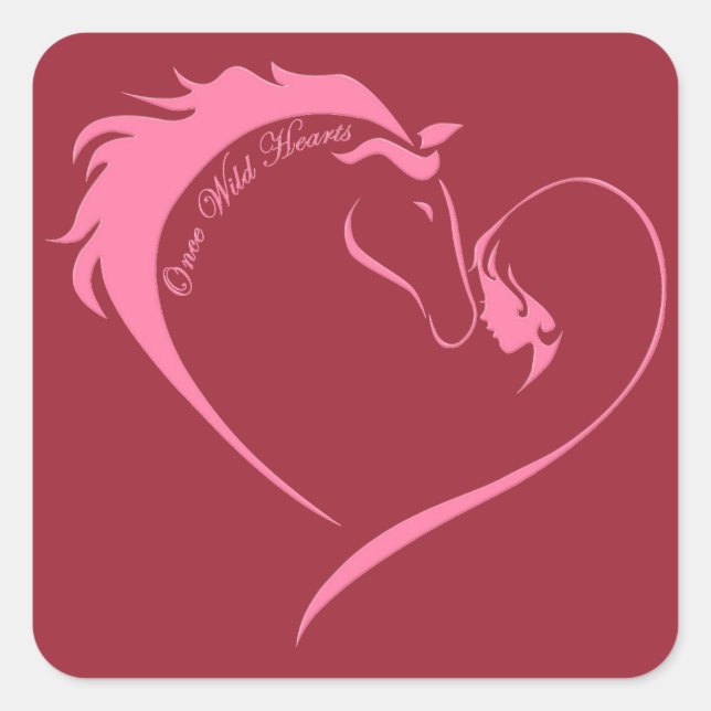 Once Wild Hearts - Stickers - feuille de 20 (Devant)