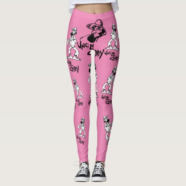 Oncle Daddy Leggings Leggins drôle Hilarié (Devant)