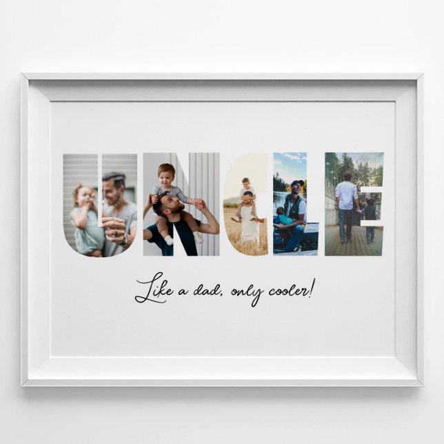 Oncle Foto Collage 5 Bilder Collage Poster (Von Creator hochgeladen)