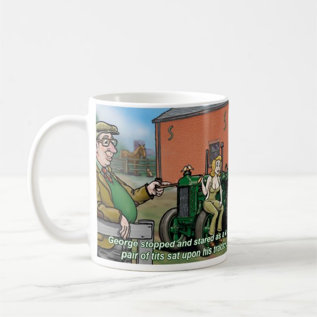 Oncle George Tractor Mug 2 (Gauche)