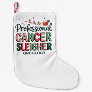 Oncology-Krankenschwester Weihnachten Krebs Chemo  Kleiner Weihnachtsstrumpf