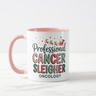 Oncology-Krankenschwester Weihnachten Krebs Chemo  Tasse