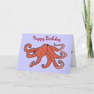 ONDE ENTRETENUE carte de poulpe de joyeux