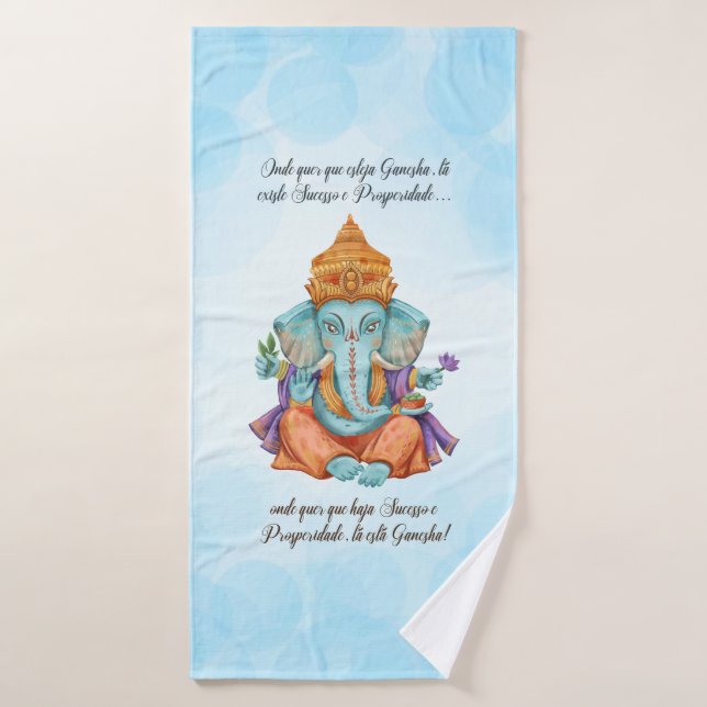 Onde quer que esteja Ganesha Badehandtuch (Badehandtuch)