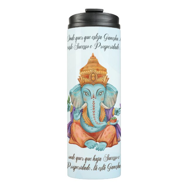 Onde quer que esteja Ganesha Thermosbecher (Vorderseite)