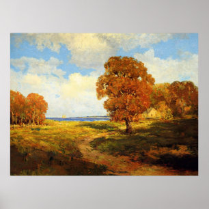 Onderdonk - Blick auf das Meer, Long Island Poster