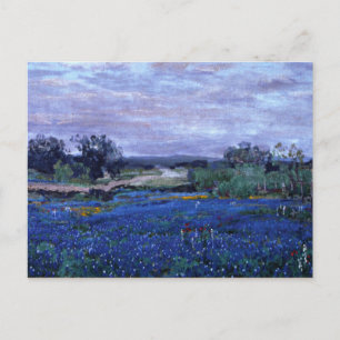 Onderdonk - Bluebonnets in der Dämmerung 1922 Postkarte