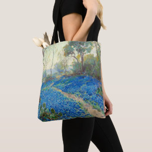 Onderdonk - Ein Hang mit Bluebonnets - Texas Tasche