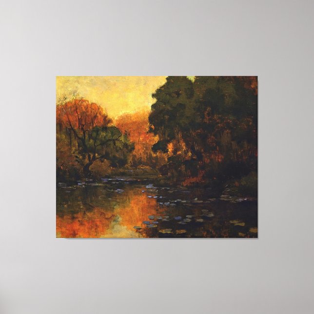 Onderdonk - Fluss San Antonio Leinwanddruck (Vorderseite)