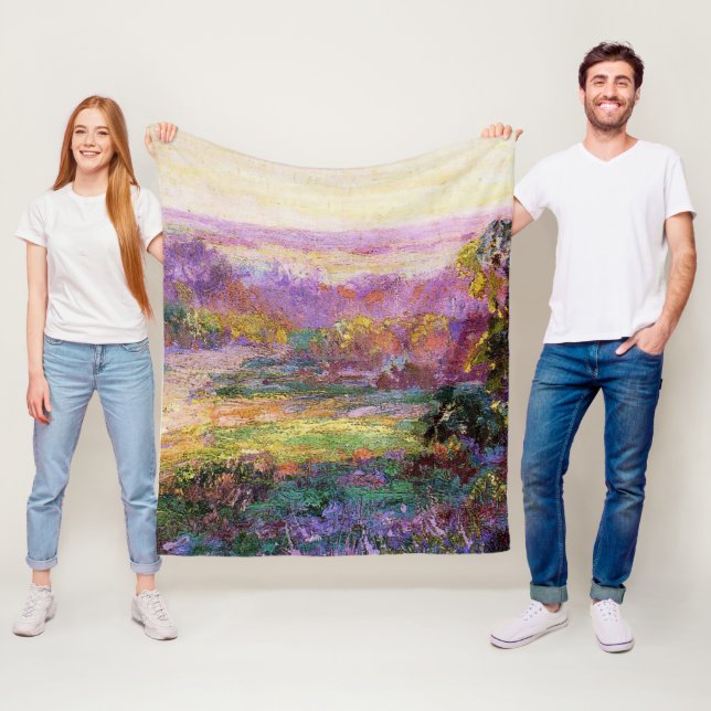 Onderdonk - Letzte Sonnenstrahlen, Fleecedecke (Beispiel)