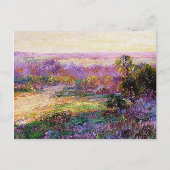 Onderdonk - Letzte Sonnenstrahlen, Postkarte (Vorderseite)