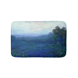 Onderdonk - Weg durch ein Bluebonnets-Feld Badematte