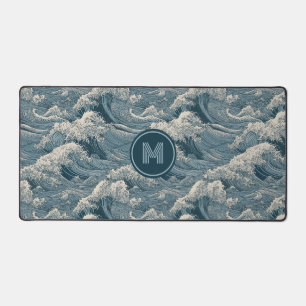 Ondes océaniques Monogrammes personnalisées