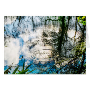 Ondulations de goutte de pluie