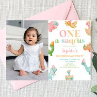 One A-Saurus Dinosaur 1st First Birthday Party