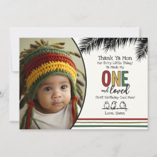 One and Love Danke Card