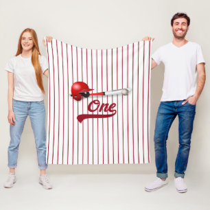 One Baseball Fan Fleecedecke