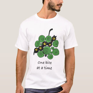 One Bite at a Time Worm T-Shirt
