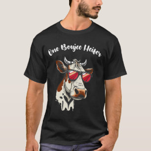 One Boujee Heifer Funny Cow Vintag Retro T-Shirt