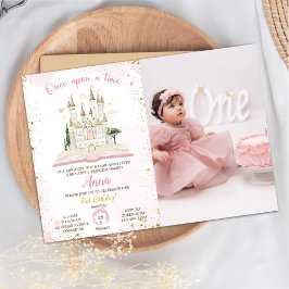 One-ce Upon A Time Princess 1st Party Photo Invita Einladung