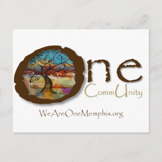 One CommUnity mit Bonnie Gravette of Berkana Blue Postkarte