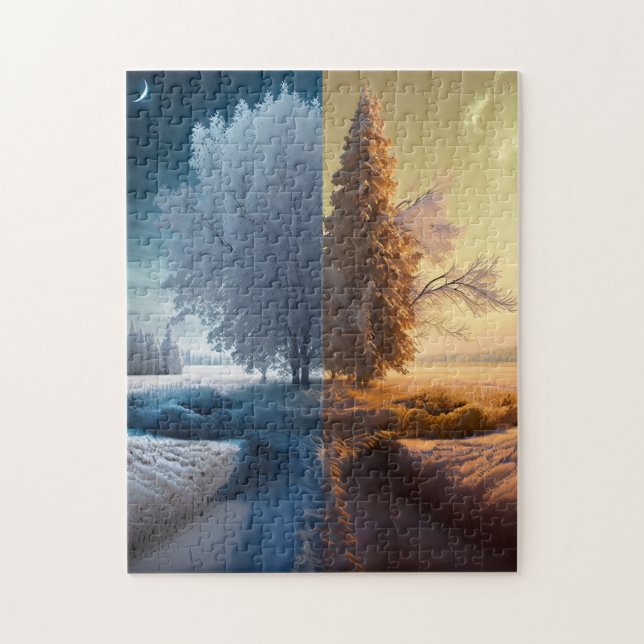 One day in winter (Vertikal)