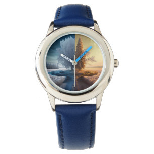 One day in winter armbanduhr