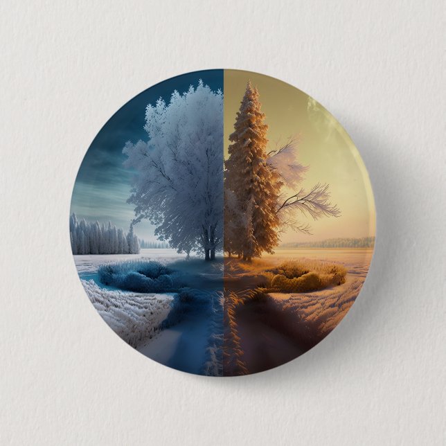 One day in winter button (Vorderseite)