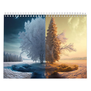 One day in winter kalender