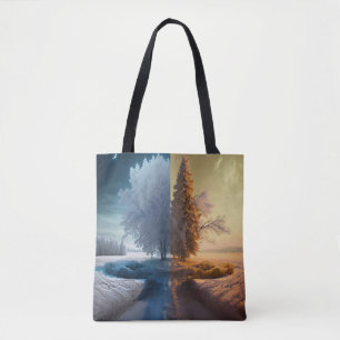 One day in winter tasche