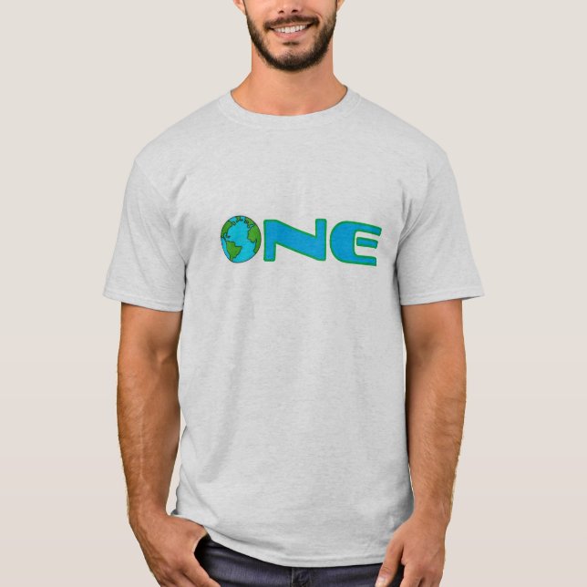 ONE Earth Men-T - Shirt (Vorderseite)