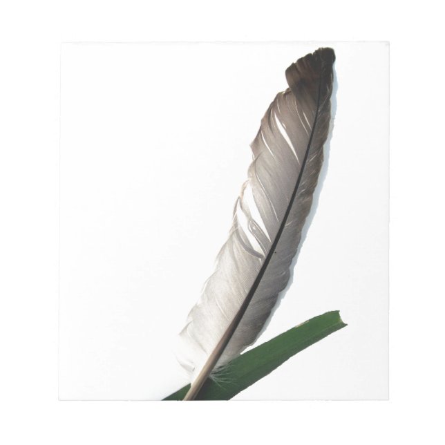 One Feather Notizblock (Vorderseite)