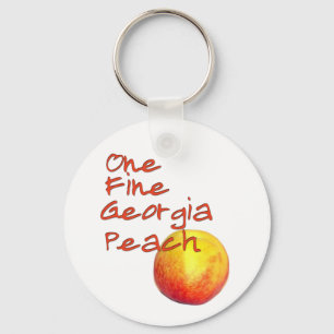 One Fine Georgia Peach Schlüsselanhänger