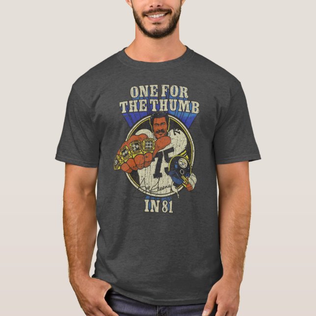 One Forhehumb In 81 retro T-Shirt (Vorderseite)