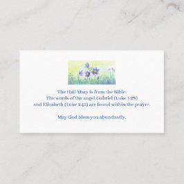 One Hail Mary Business Card Visitenkarte